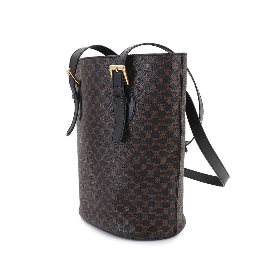 CELINE（セリーヌ） 新品同様 マカダム トート バッグ ブラック