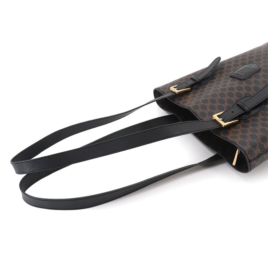 CELINE（セリーヌ） 新品同様 マカダム トート バッグ ブラック