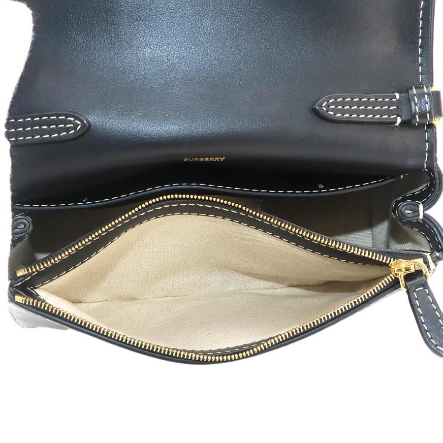 BURBERRY（バーバリー） 新品同様 ホースフェリー スモール ショルダー 