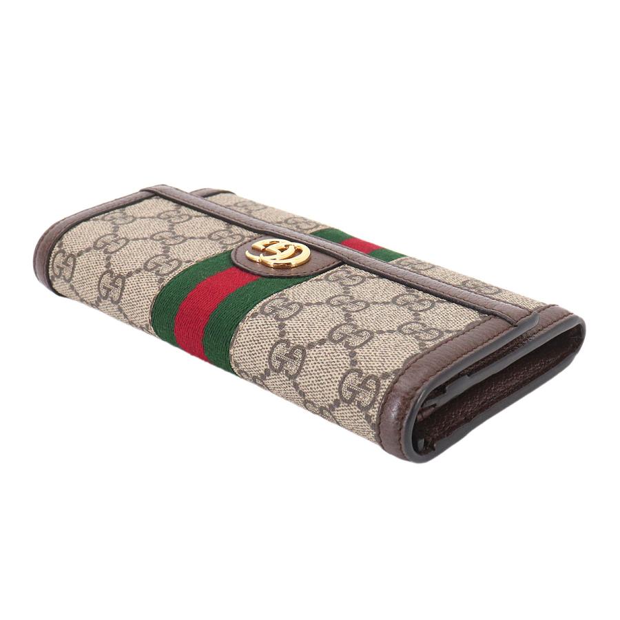 GUCCI（グッチ） 新品同様 オフィディア GG コンチネンタル ウォレット