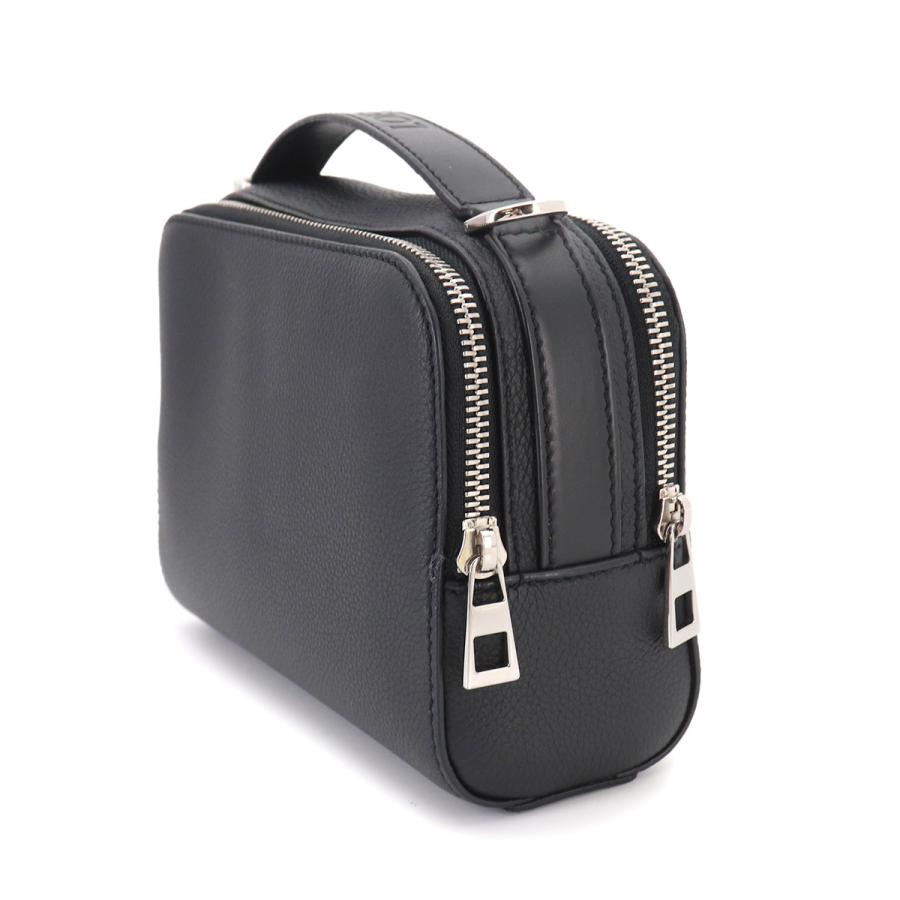 新品同様 ロエベ LOEWE クロスボディ カメラバッグ ミニ 2way ハンド ショルダー バッグ レザー ブラック 90330148 LOEWE（ロエベ） 新品同様 クロスボディ カメラバッグ ミニ 2way
