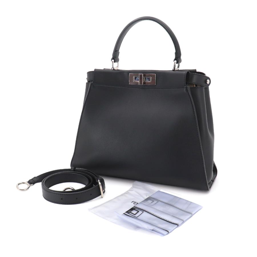 FENDI（フェンディ） 新品同様 ピーカブー レギュラー 2way ハンド 