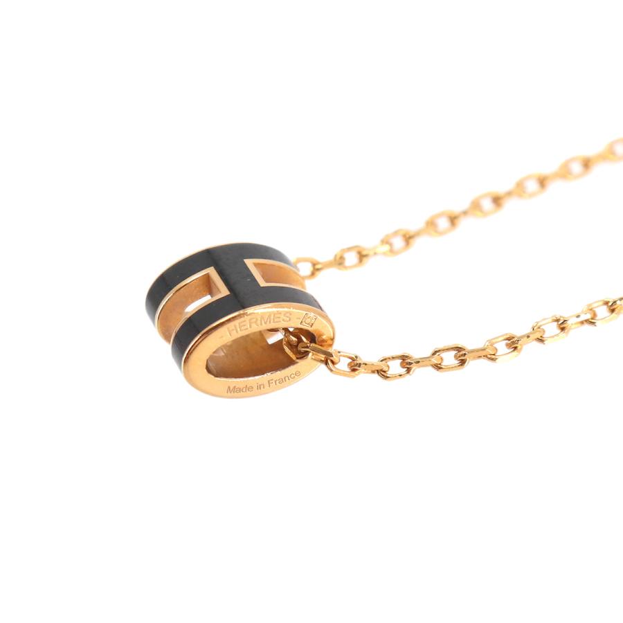 HERMES ゴールド Hモチーフ ネックレス HERMES（エルメス） 未使用 展示品 ミニ ポップアッシュ H ネックレス