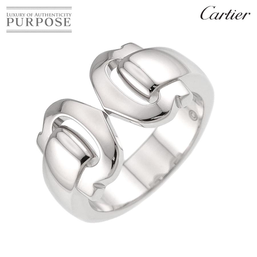 Cartier C2リング ダイヤモンド ホワイトゴールド #49 Cartier（カルティエ） Cartier C2 #49 リング K18 WG ホワイト
