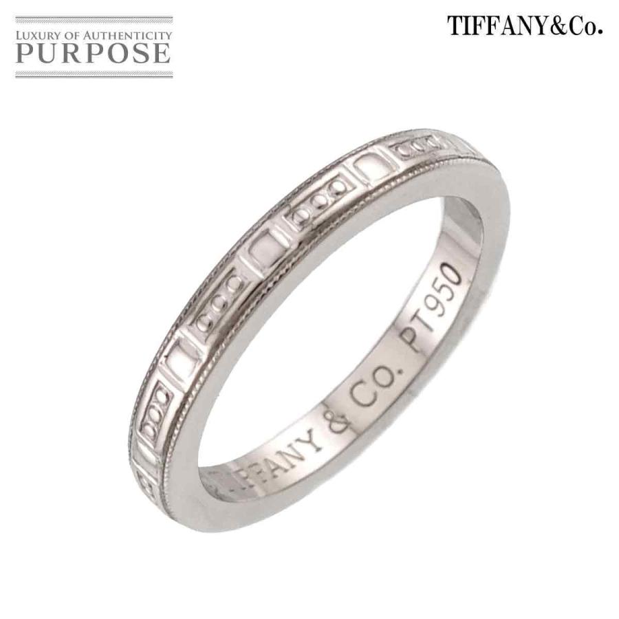 オマケリング付き！Tiffany & Co. プラチナバンドリング　レガシー TIFFANY&Co.（ティファニー） レガシー 6.5号 リング Pt プラチナ 指輪