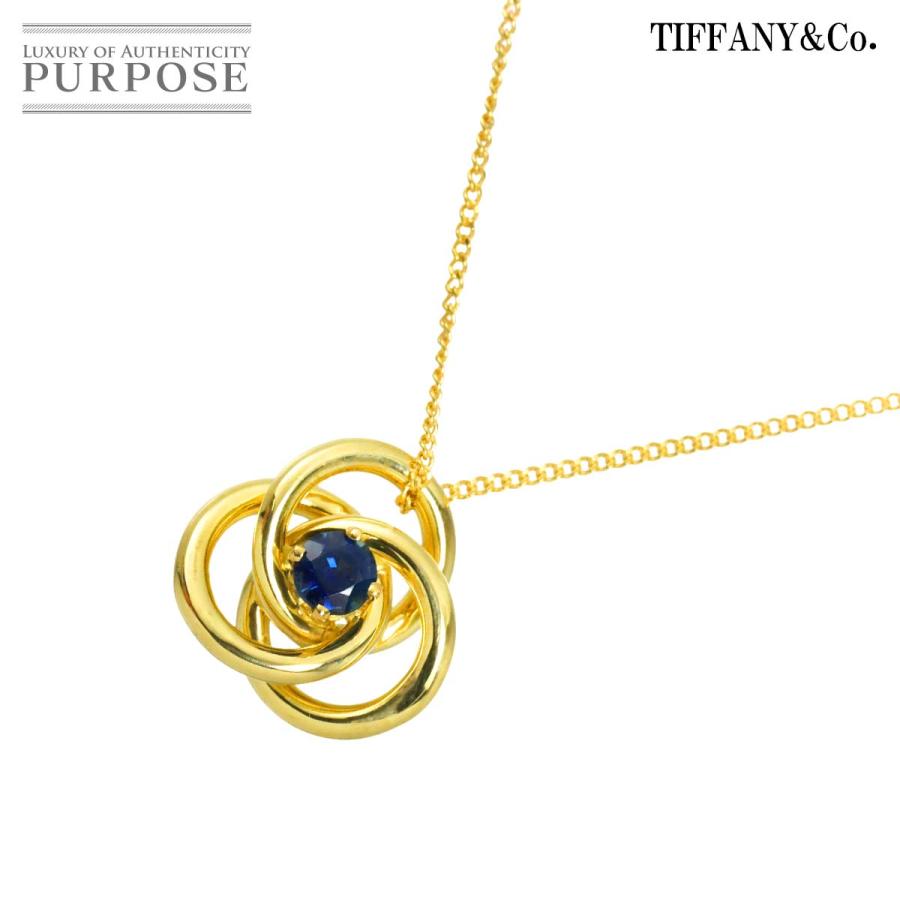 TIFFANY&Co.（ティファニー） トリプルサークル サファイア ネックレス 