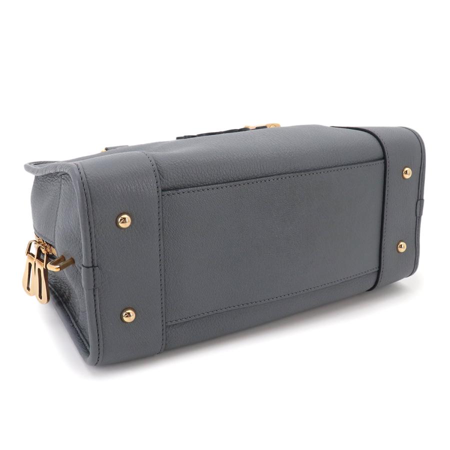 LOEWE（ロエベ） 新品同様 アマソナ 28 ハンド バッグ レザー グレー