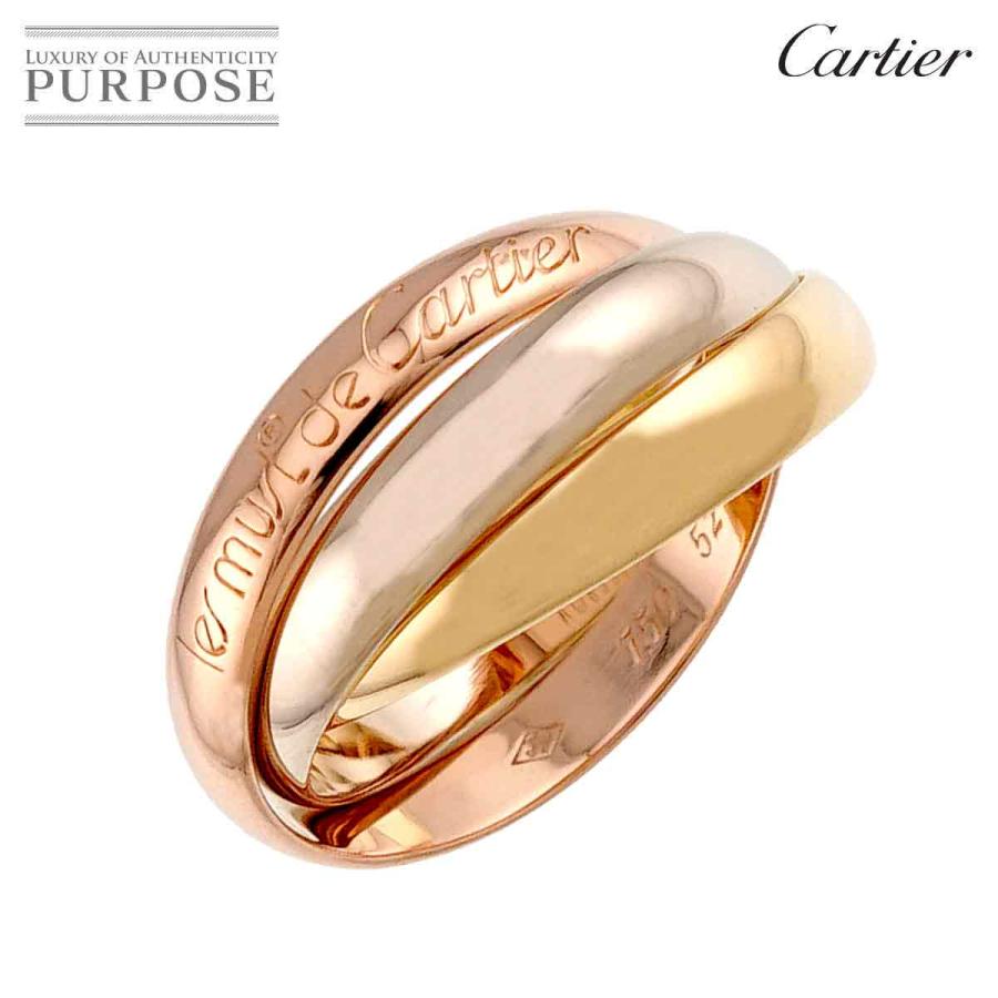 Cartier（カルティエ） トリニティ #ミディアム MM #52 リング K18 YG 