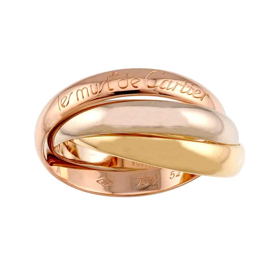 Cartier（カルティエ） トリニティ #ミディアム MM #52 リング K18 YG 