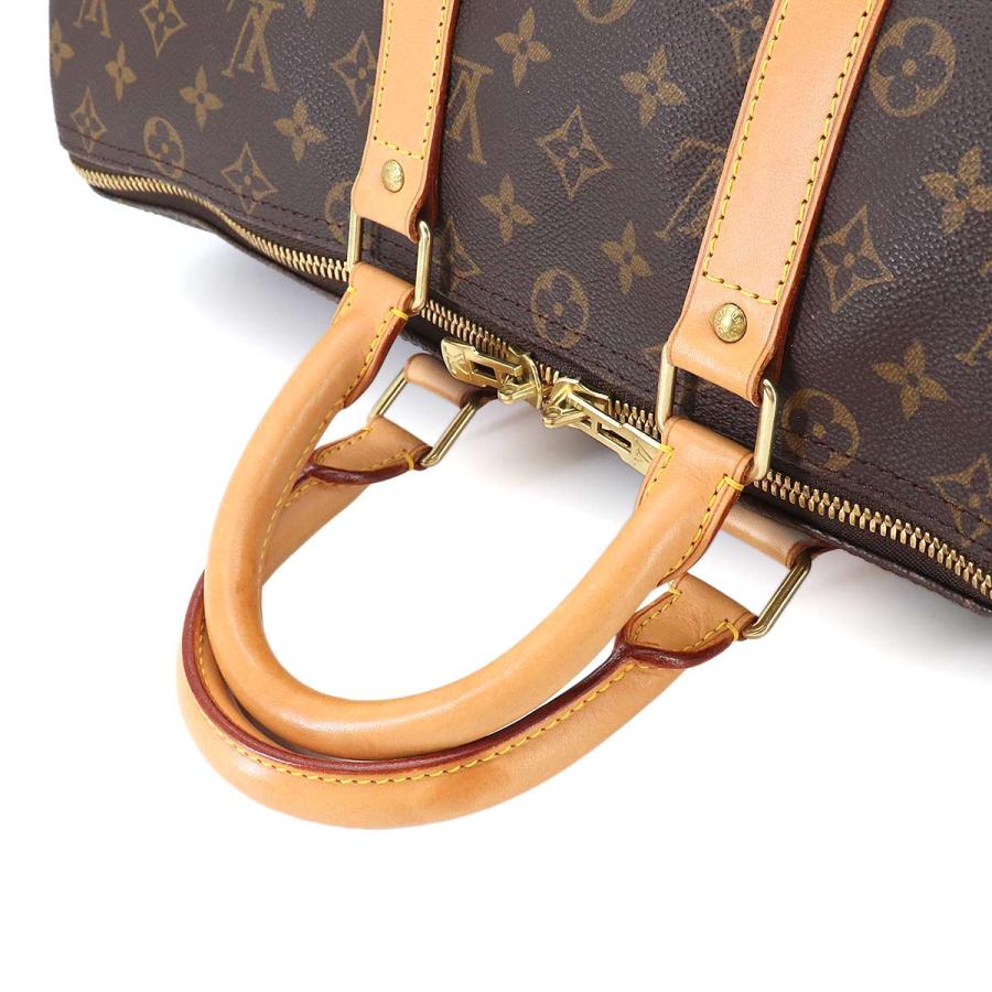 ルイヴィトン　ボストンバッグ　キーポル 45 モノグラム　M41428 ブラウン LOUIS VUITTON（ルイ・ヴィトン） 美品 キーポル 45 ルイ ヴィトン