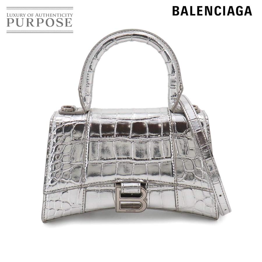 BALENCIAGA（バレンシアガ） 新品同様 アワーグラス XS 2way ハンド 