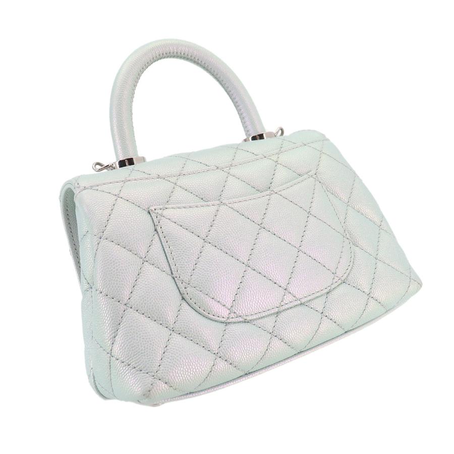 CHANEL シャネルノベルティ　ココハンドルショルダーバッグ CHANEL（シャネル） 未使用 展示品 ココハンドル XXS マトラッセ 2way