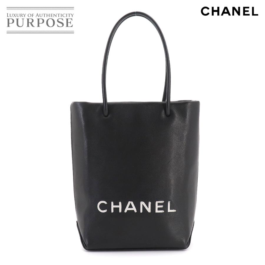 CHANEL ブラック バッグ CHANEL（シャネル） 美品 エッセンシャル トート バッグ レザー