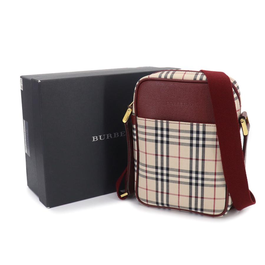 BURBERRY ノバチェック ショルダーバッグ BURBERRY（バーバリー） 新品同様 ノバチェック ショルダー バッグ