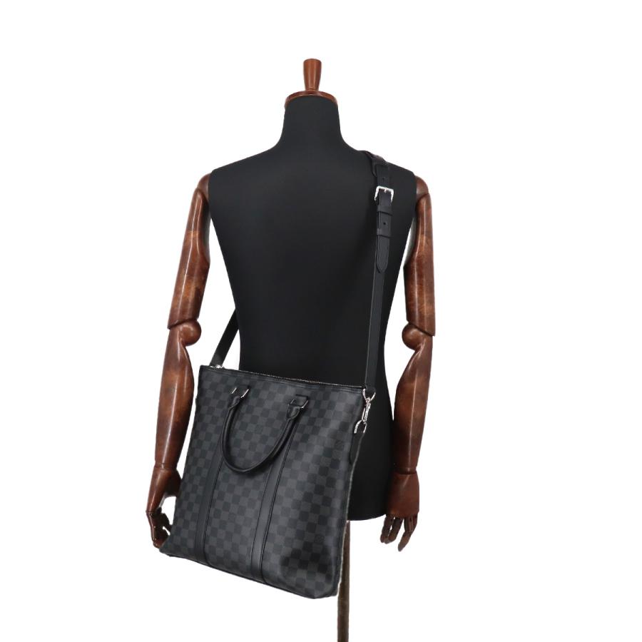 【美品】ルイ・ヴィトン（グラフィット）アントン　2way　トート　ショルダー　黒 LOUIS VUITTON（ルイ・ヴィトン） 未使用 展示品 ルイ ヴィトン ダミエ
