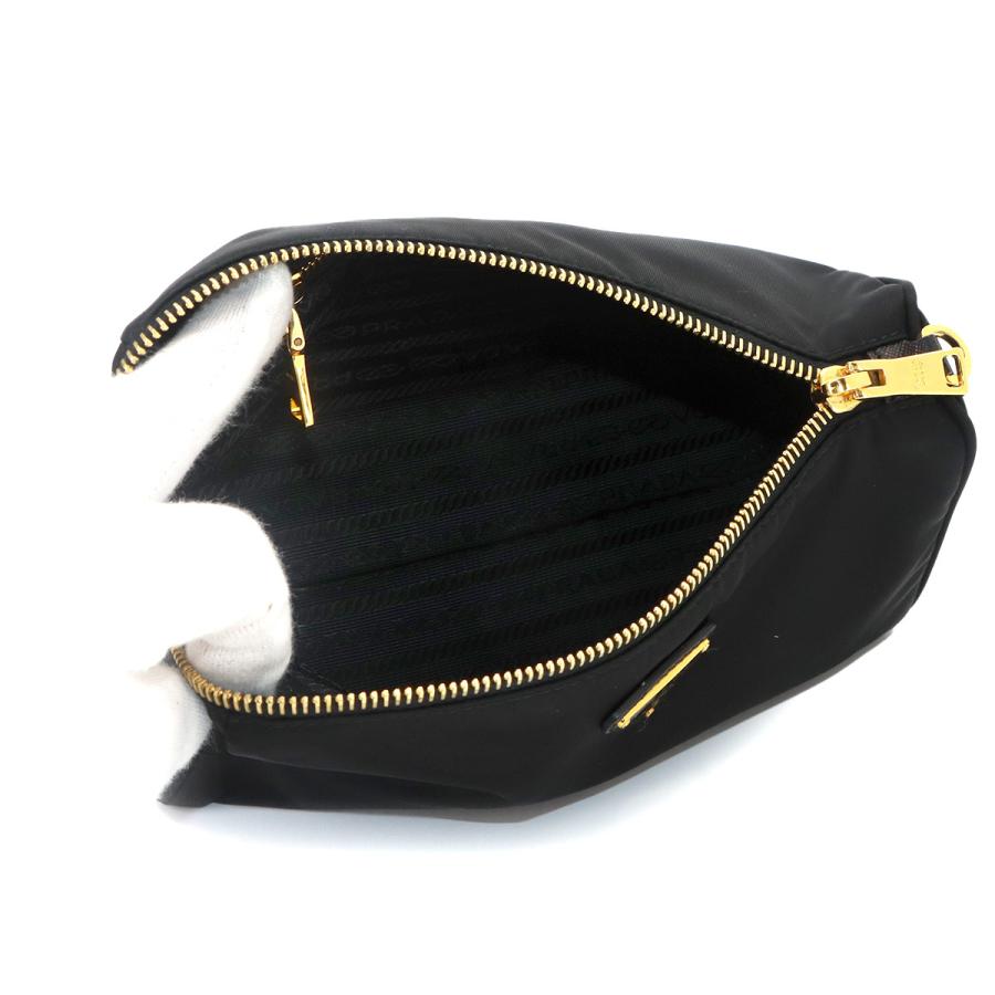 user_925808ba 　PRADA プラダ ポーチ PRADA（プラダ） 新品同様 ポーチ ナイロン サフィアーノレザー