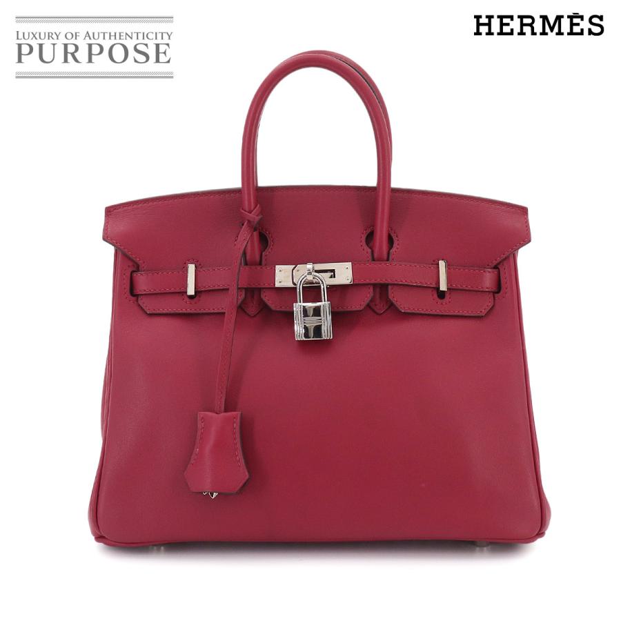 HERMES（エルメス） 新品同様 バーキン25 スイフト ルージュグレナ