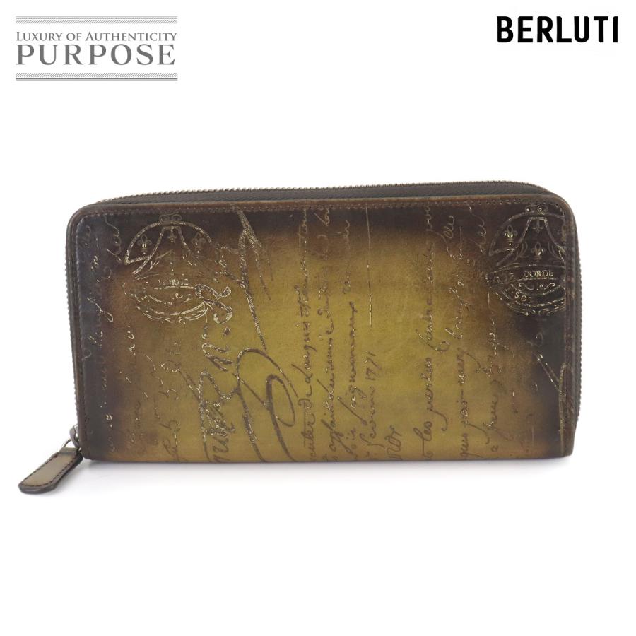 Berluti（ベルルッティ） 美品 カリグラフィ イタウバ ラウンド