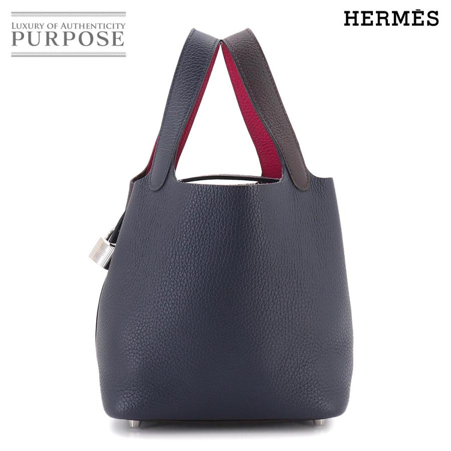 2*☻様 HERMES ピコタンロック ハンドバッグ18 HERMES（エルメス） 新品同様 ピコタンロック 18 PM カザック2 ハンド