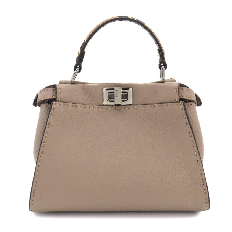 FENDI（フェンディ） 美品 セレリア ミニ ピーカブー 2way ハンド