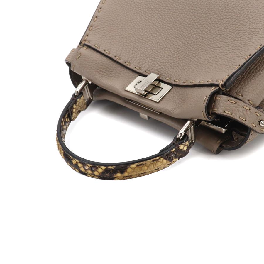 FENDI（フェンディ） 美品 セレリア ミニ ピーカブー 2way ハンド