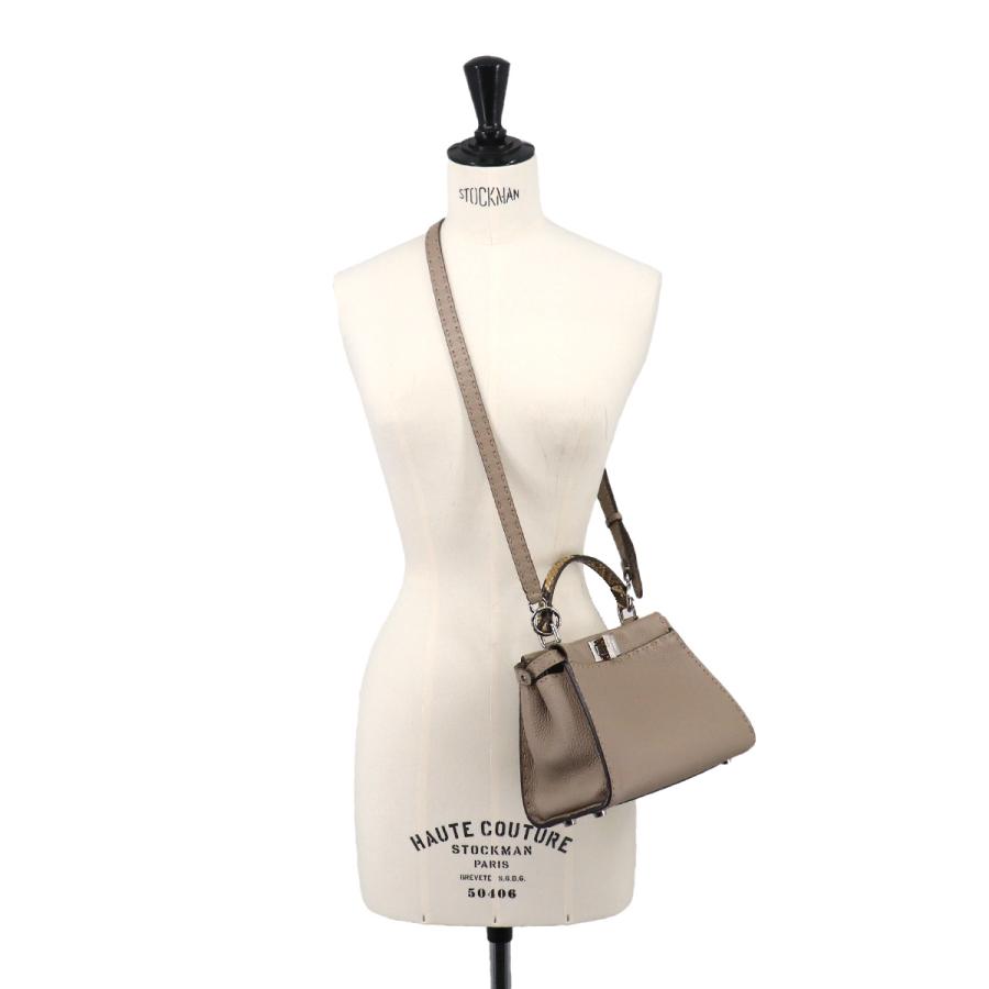 FENDI（フェンディ） 美品 セレリア ミニ ピーカブー 2way ハンド 