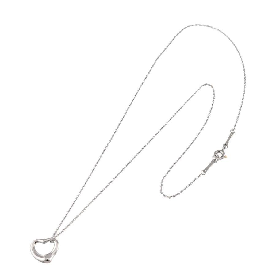 TIFFANY&Co.（ティファニー） オープンハート 幅11mm ネックレス 40.5
