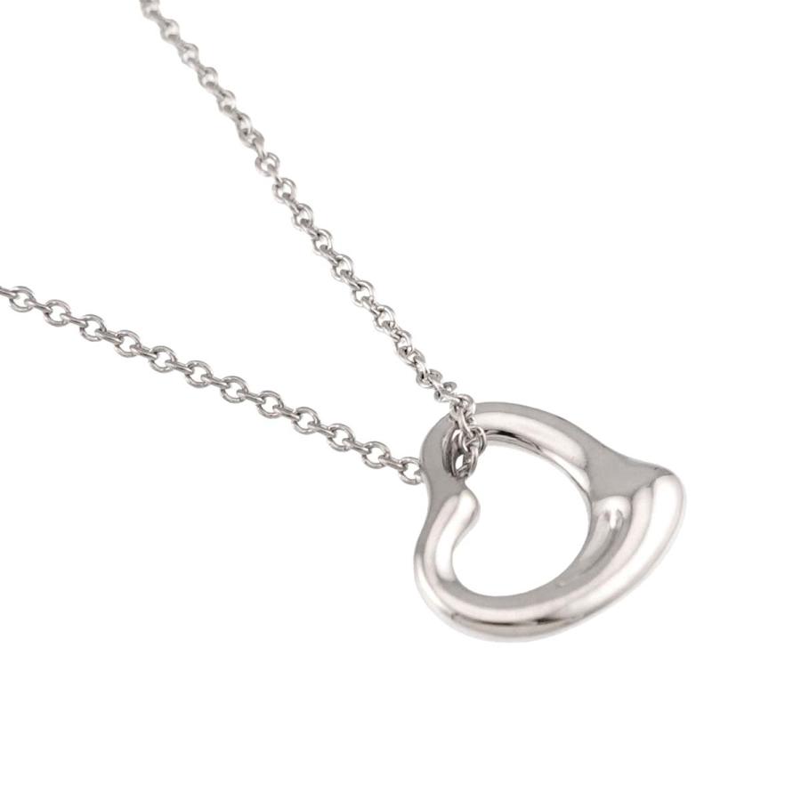 TIFFANY&Co.（ティファニー） オープンハート 幅11mm ネックレス 40.5
