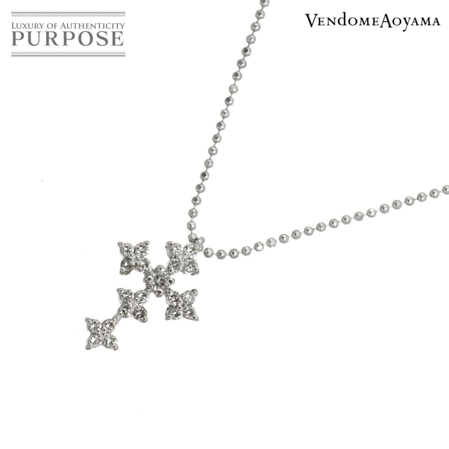 VENDOME AOYAMA（ヴァンドーム青山） ダイヤ 0.22ct ネックレス 40cm