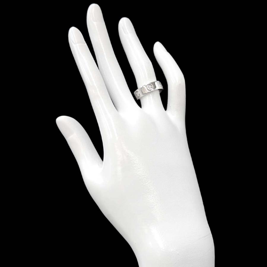 Cartier（カルティエ） ラブ クラシック #49 リング ハーフ ダイヤ 3P 