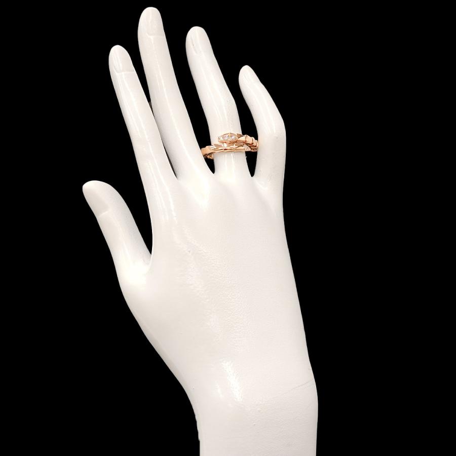 BVLGARI セルペンティ ヴァイパー リング　サイズ57 BVLGARI（ブルガリ） セルペンティ ヴァイパー ダイヤ #57-59 リング
