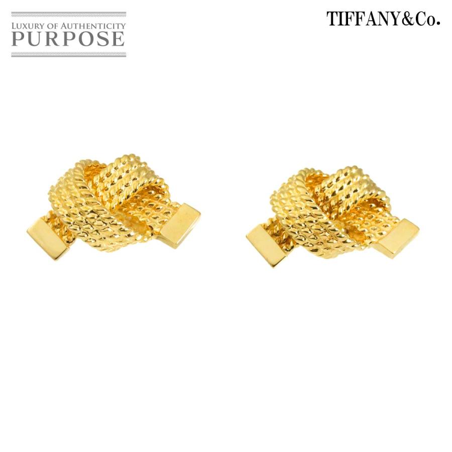 TIFFANY&Co.（ティファニー） ツイスト ピアス K14 YG イエロー