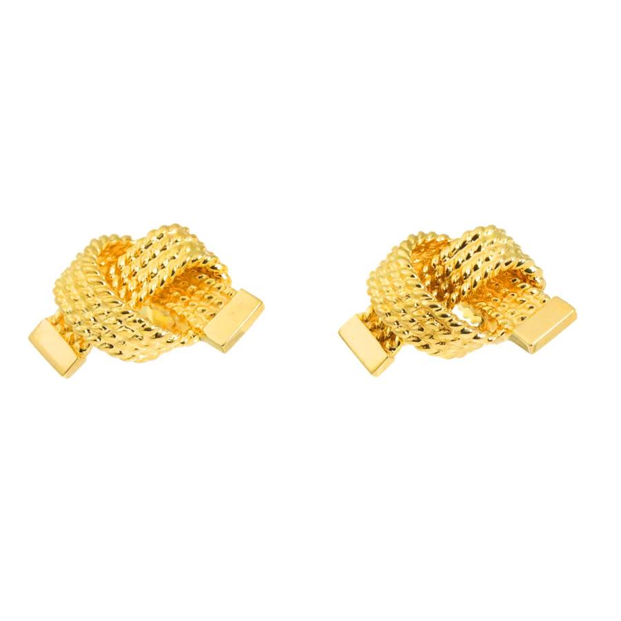 TIFFANY&Co.（ティファニー） ツイスト ピアス K14 YG イエロー