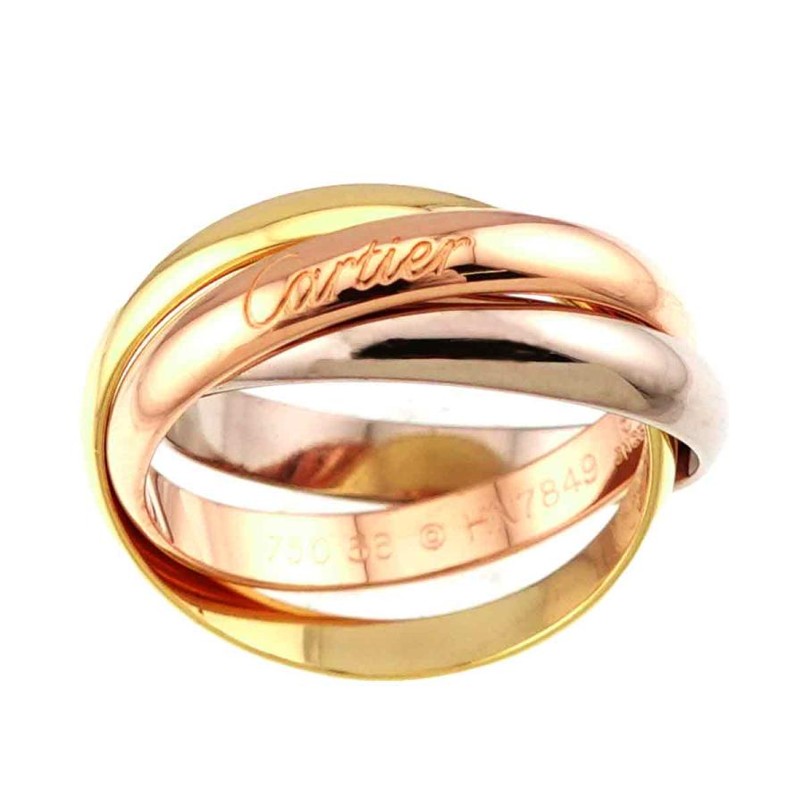 Cartier（カルティエ） トリニティ ミディアム MM #56 リング K18 YG 