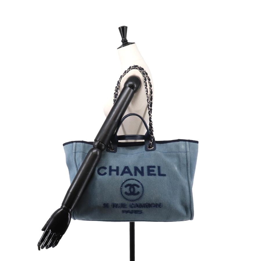CHANEL（シャネル） ドーヴィル GM 2way トート チェーン ショルダー