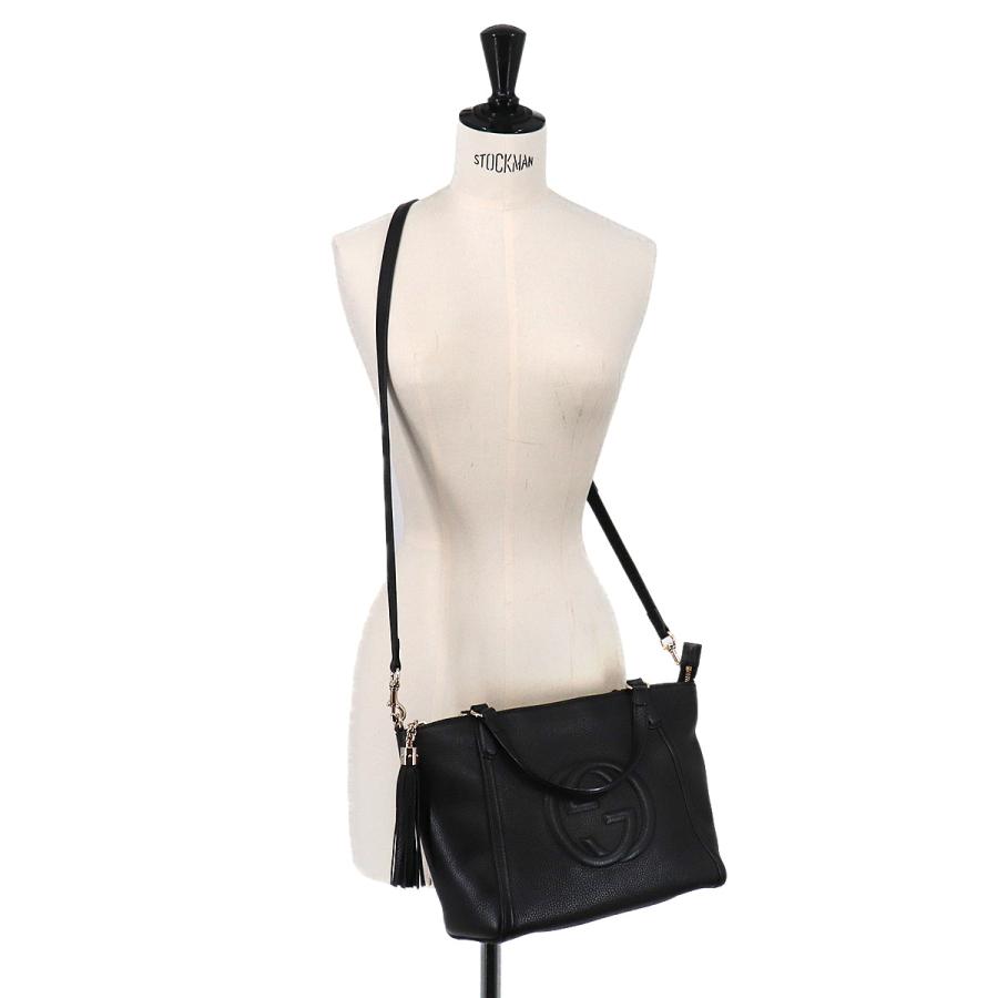 GUCCI（グッチ） 新品同様 ソーホー インターロッキングG 2way トート