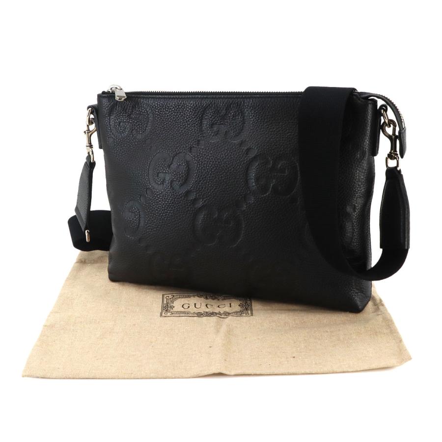 GUCCI（グッチ） 新品同様 ジャンボGG ショルダー バッグ レザー
