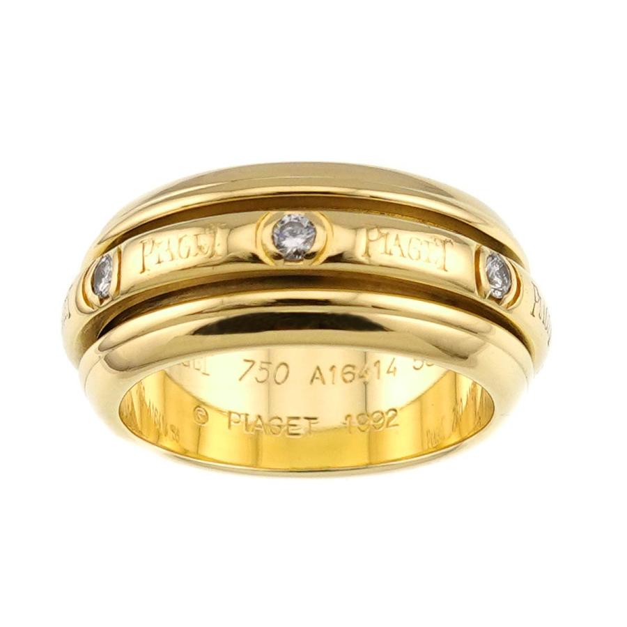 PIAGET（ピアジェ） ポセション #55 リング ダイヤ K18 YG イエロー