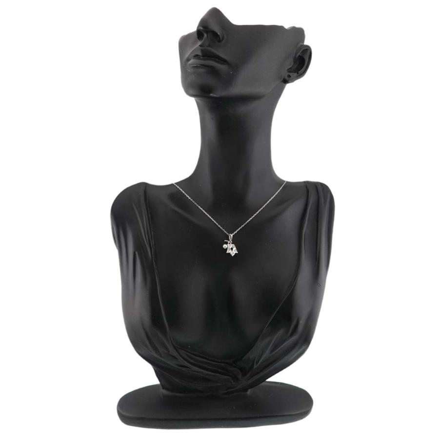 MIKIMOTO（ミキモト） ダイヤ ベビーパール 3.6mm ネックレス 40cm Pt
