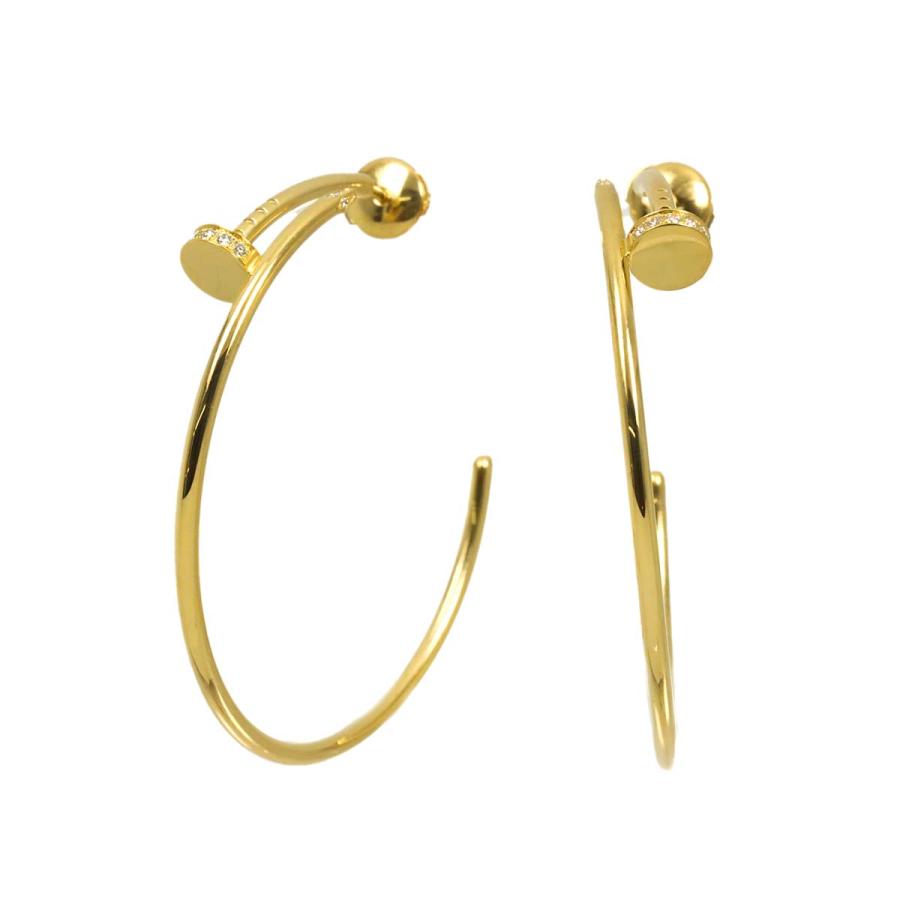 Cartier（カルティエ） ジュスト アンクル ダイヤ ピアス K18 YG