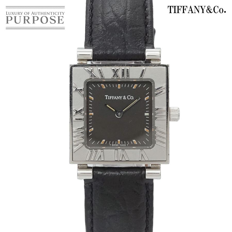 Tiffany & Co. アトラス スクエア 腕時計 クォーツ ローマンベゼル TIFFANY&Co.（ティファニー） TIFFANY&Co アトラス スクエア 13579989