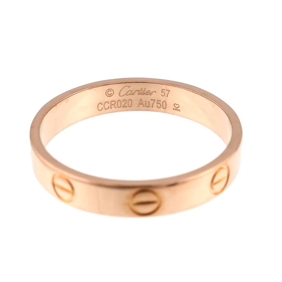 Cartier（カルティエ） ミニラブ #57 リング K18 PG ピンクゴールド