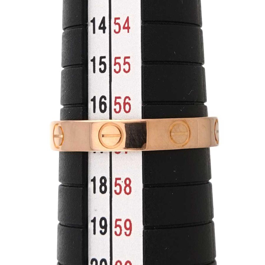 Cartier（カルティエ） ミニラブ #57 リング K18 PG ピンクゴールド