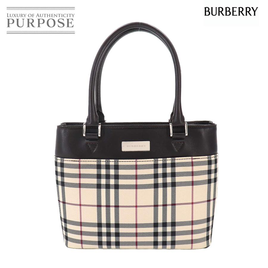 BURBERRY（バーバリー） 新品同様 ノバチェック ハンド バッグ 