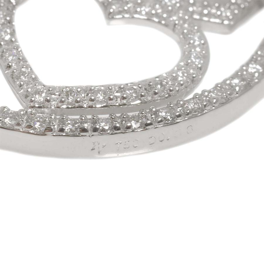 ポンテヴェキオ Ponte Vecchio ハート ダイヤ 0.58ct ネックレス 40cm K18 WG ホワイトゴールド 750 Diamond Necklace 90334591 | Ponte Vecchio | 03