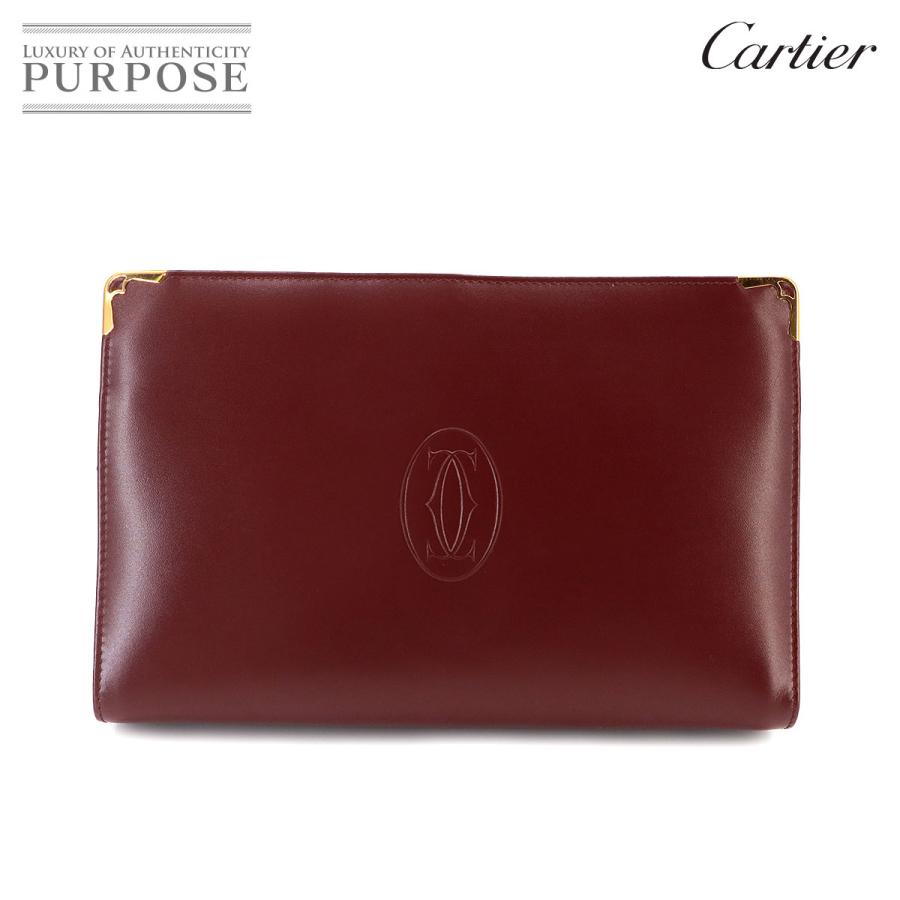 【美品】カルティエ セカンド バッグ クラッチバッグ　マストライン Cartier（カルティエ） 新品同様 マストライン クラッチ セカンド