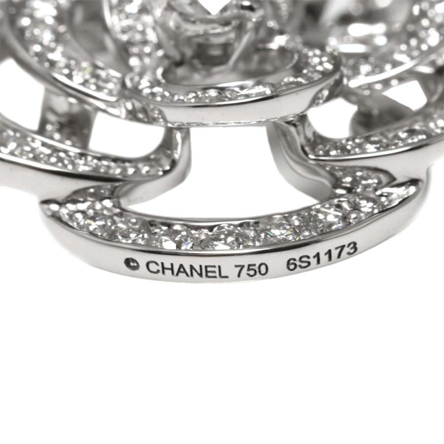 CHANEL（シャネル） カメリア ダイヤ ネックレス ミディアム 41cm K18