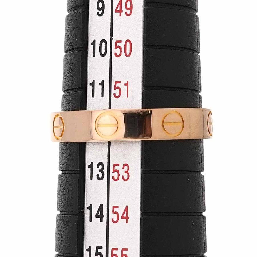 Cartier（カルティエ） ミニラブ #52 リング K18 PG ピンクゴールド