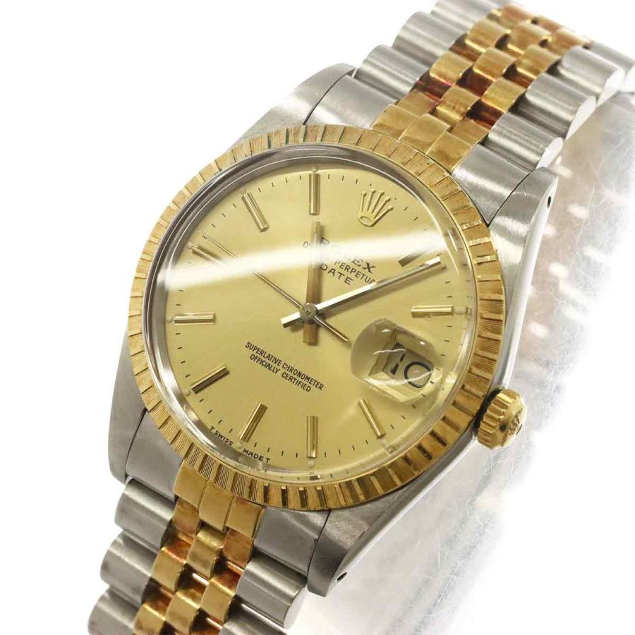 ROLEX（ロレックス） オイスターパーペチュアル デイト コンビ 15053 R