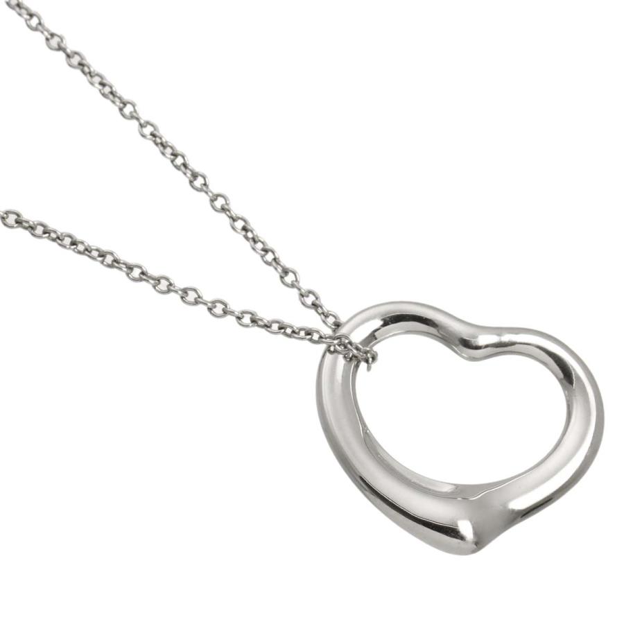 TIFFANY&Co.（ティファニー） オープンハート 幅15mm ネックレス 40.5